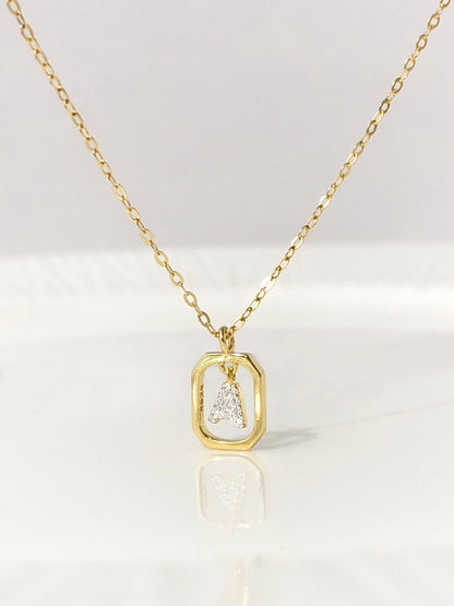 Dainty Initial Necklace